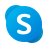icons8 skype 48